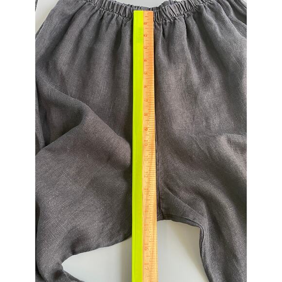 Bryn Walker Black Pullon Pants Lagenlook Balloon Barrel Leg Size Small - Picture 11 of 12